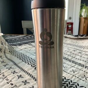 Teavana Silver Travel Mug